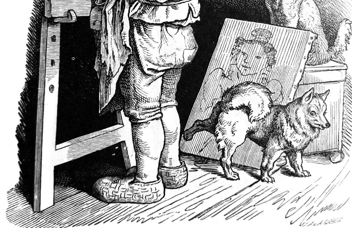 Sammlung: Ludwig Richter und der Spitz