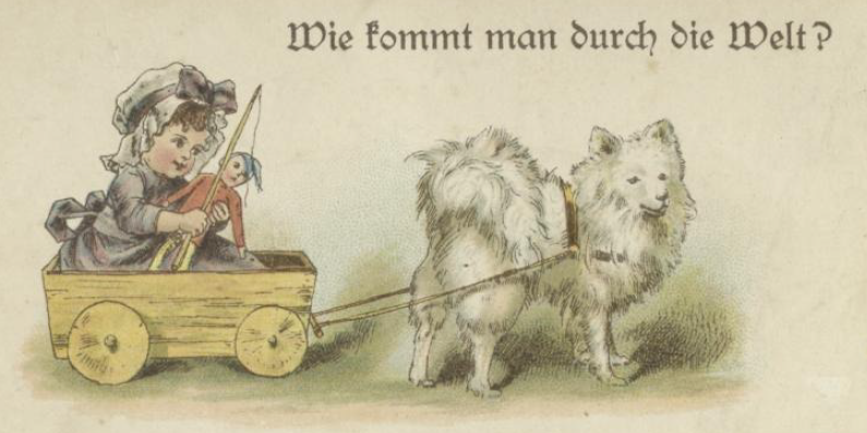 Der Spitz in Kindergedichten