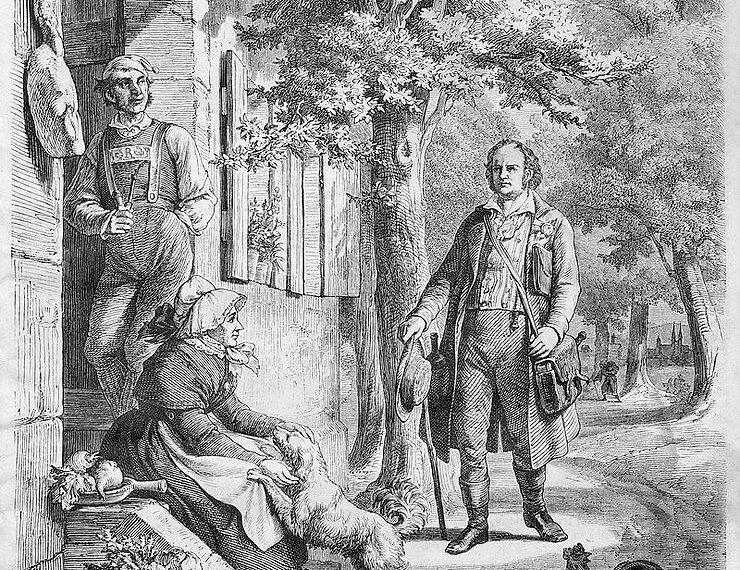Jean Paul und der Spitz