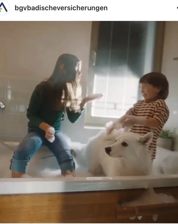 Bilder aus der Fernsehwerbung mit Großspitz Bijou