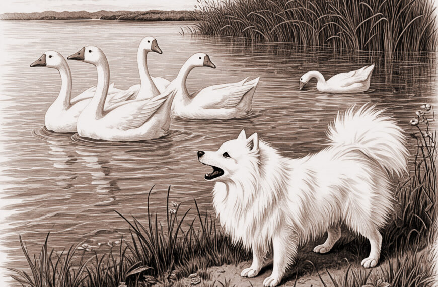 was gehn dem spitz die gänse an