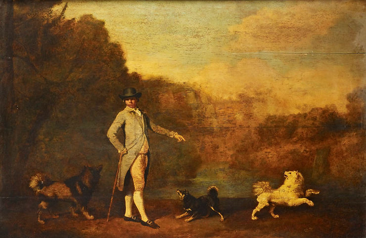 John Christian Santhague von George Stubbs (1782)