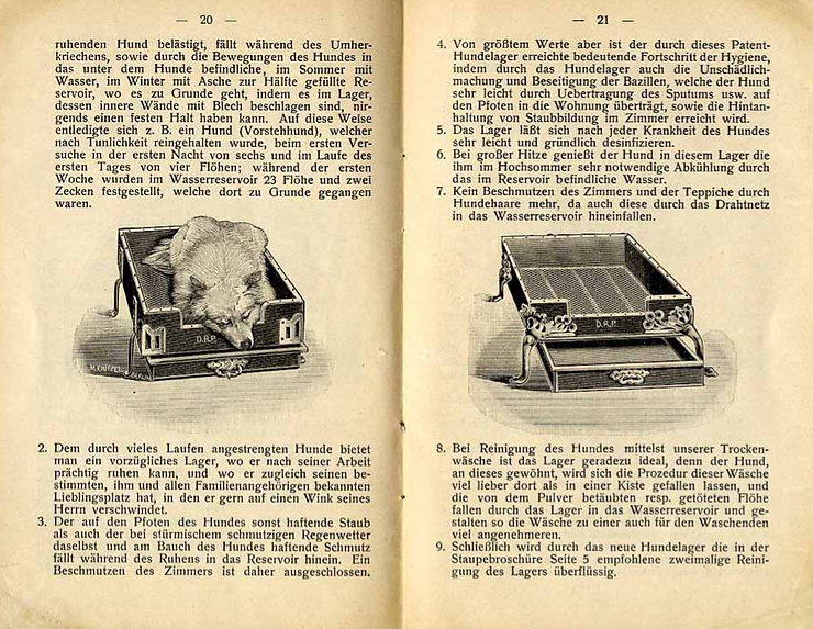 Seiten aus Buch "Der Hundefreund" Carl Zorn