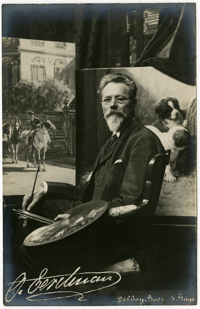 Ein altes Photo von Otto Eerelmann ca. 1900 aufgenommen